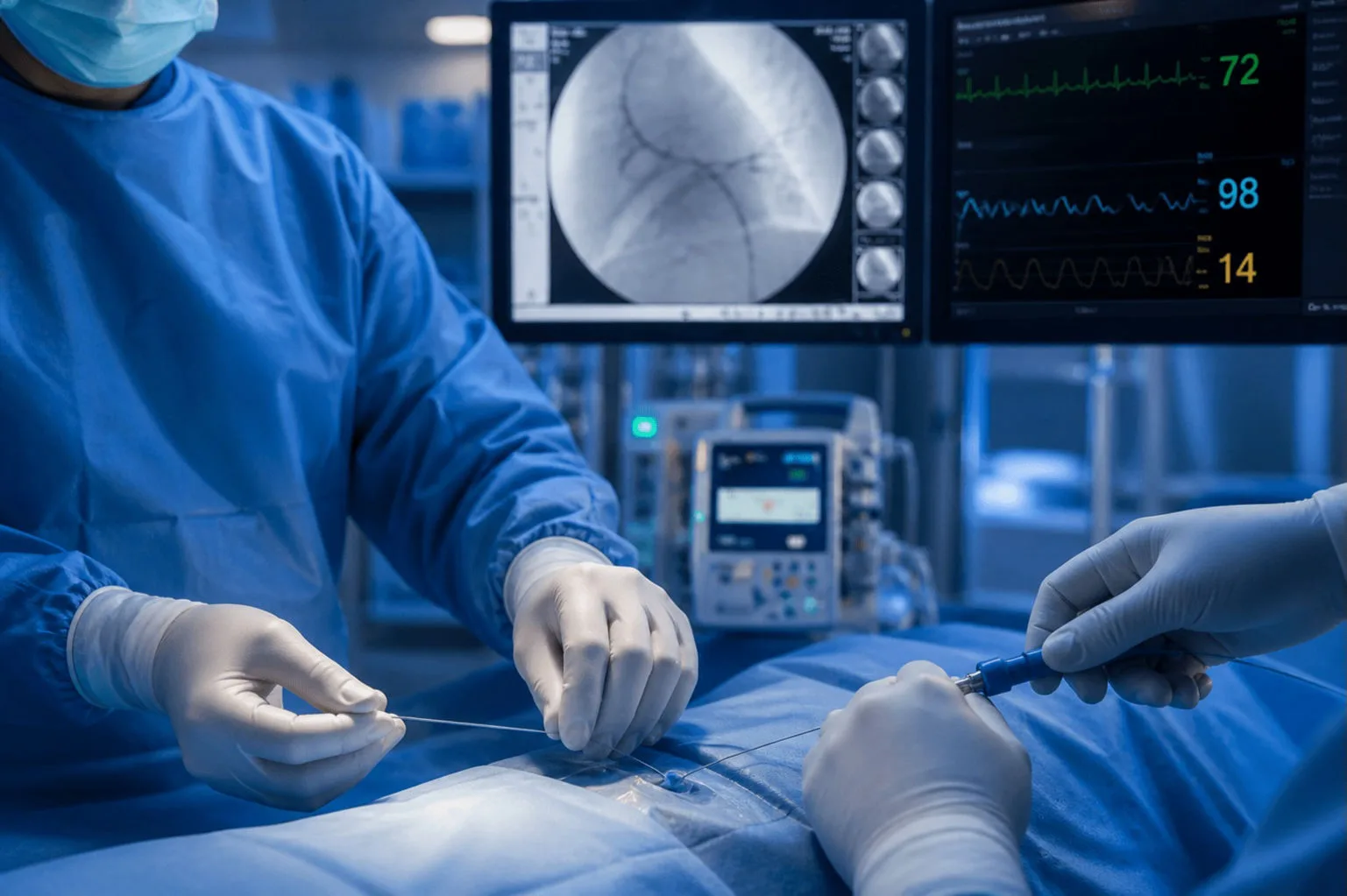 Vascular surgery consultation environment Vascular surgery consultation environment